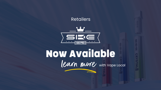 SKE Crystal Bar 600 Pro Prefilled Pod Kit