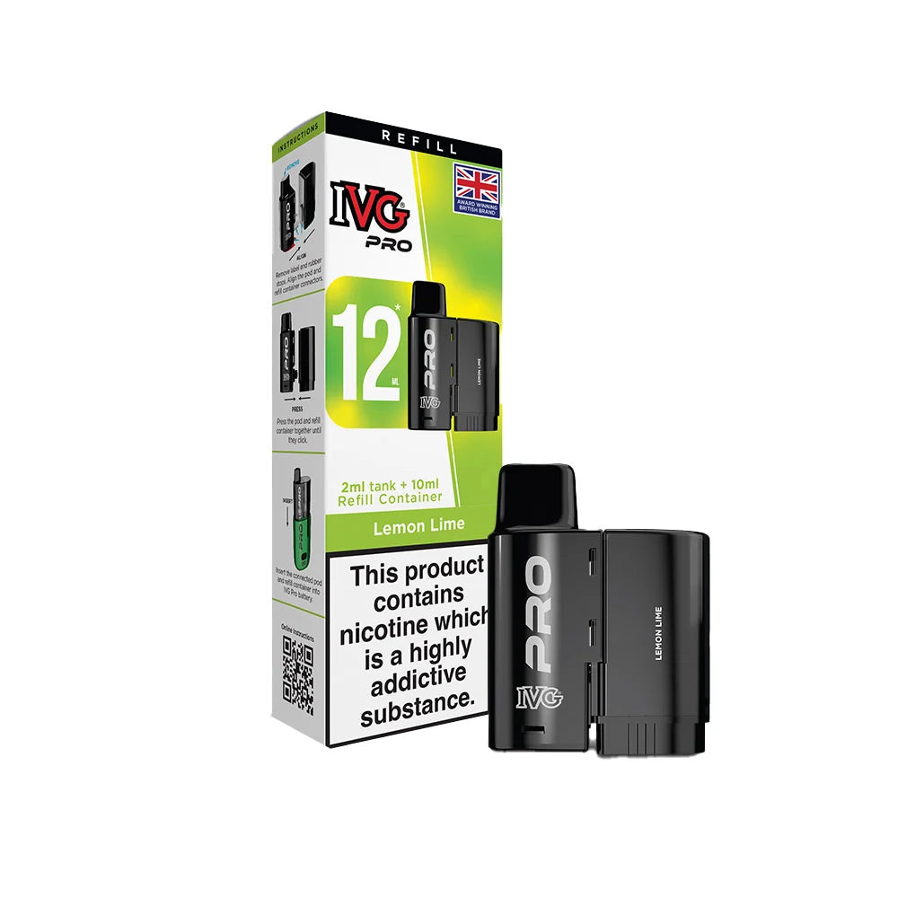 IVG PRO 12 Pods Lemon Lime - New SKU