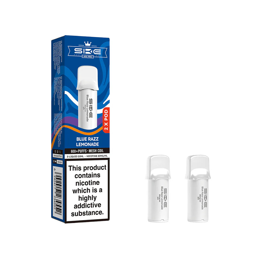 Crystal 600 Pro Pods Blue Razz Lemonade