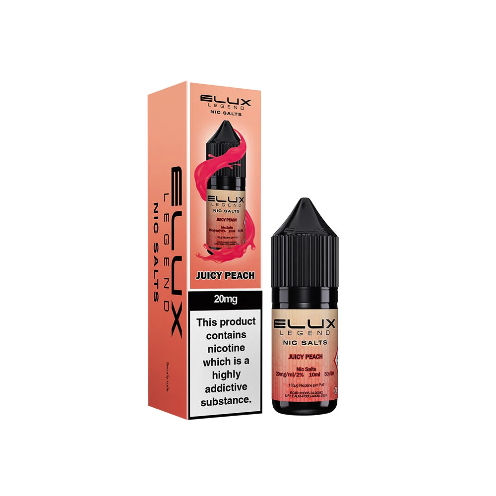 Elux Legends Nic Salts Juicy Peach 20mg