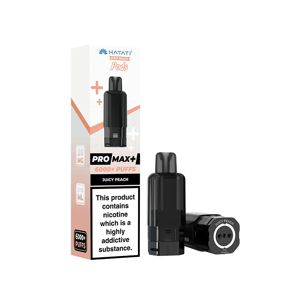Hayati Pro Max+ Pods Juicy Peach