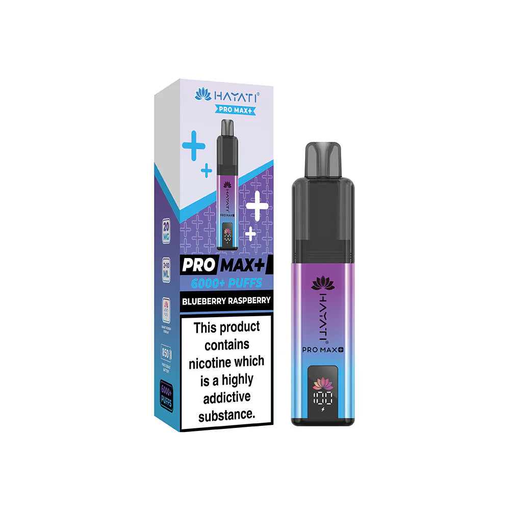 Hayati Pro Max+ Kit Blueberry Raspberry