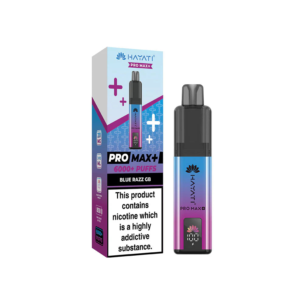 Hayati Pro Max+ Kit Blue Razz GB