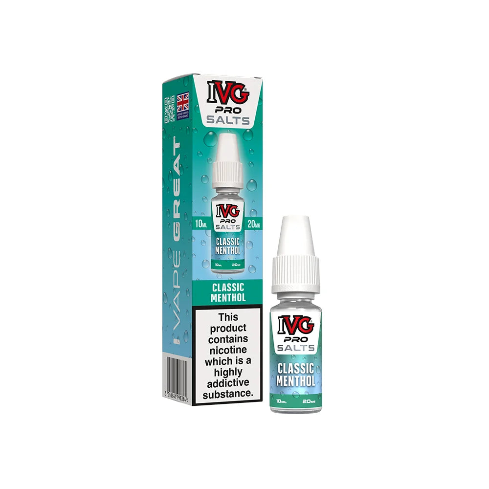 IVG Pro Salts Classic Menthol 20mg