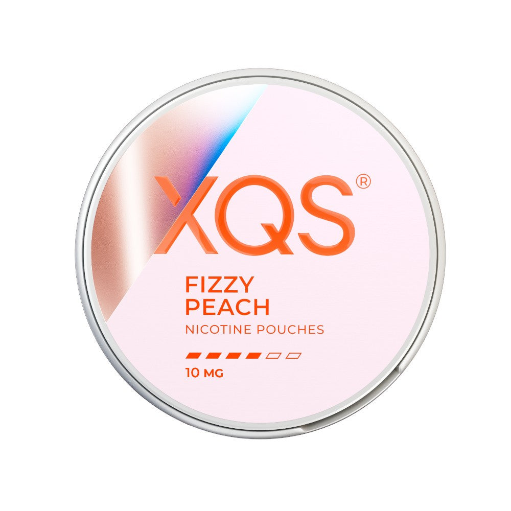 XQS Nicotine Pouch Fizzy Peach 10mg