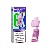 Lost Mary BM6000 Replacement Pods Blueberry Sour Raspberry