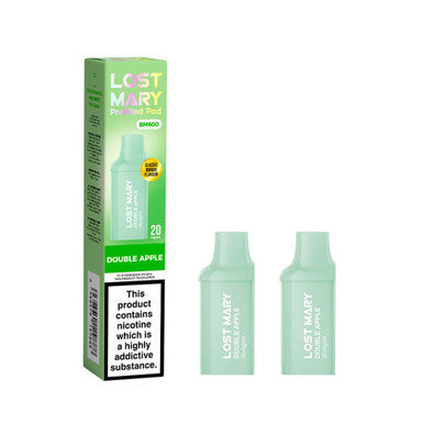 Lost Mary BM600 Rechargeable 2 x Prefilled Pods Double Apple